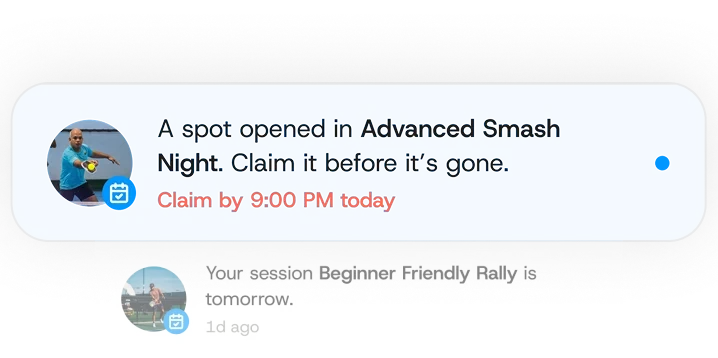 Onda Fit notifications